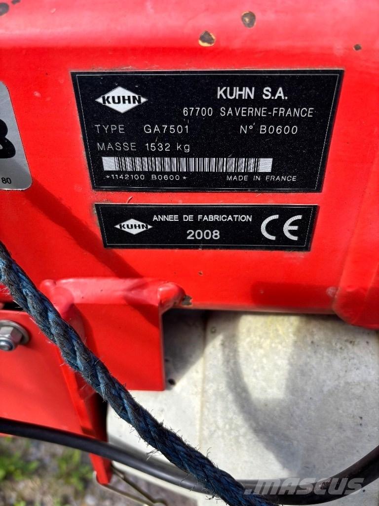 Kuhn 7501 料堆整形机