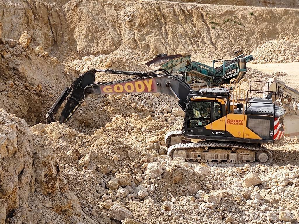 Volvo EC 250 EL 履带挖掘机