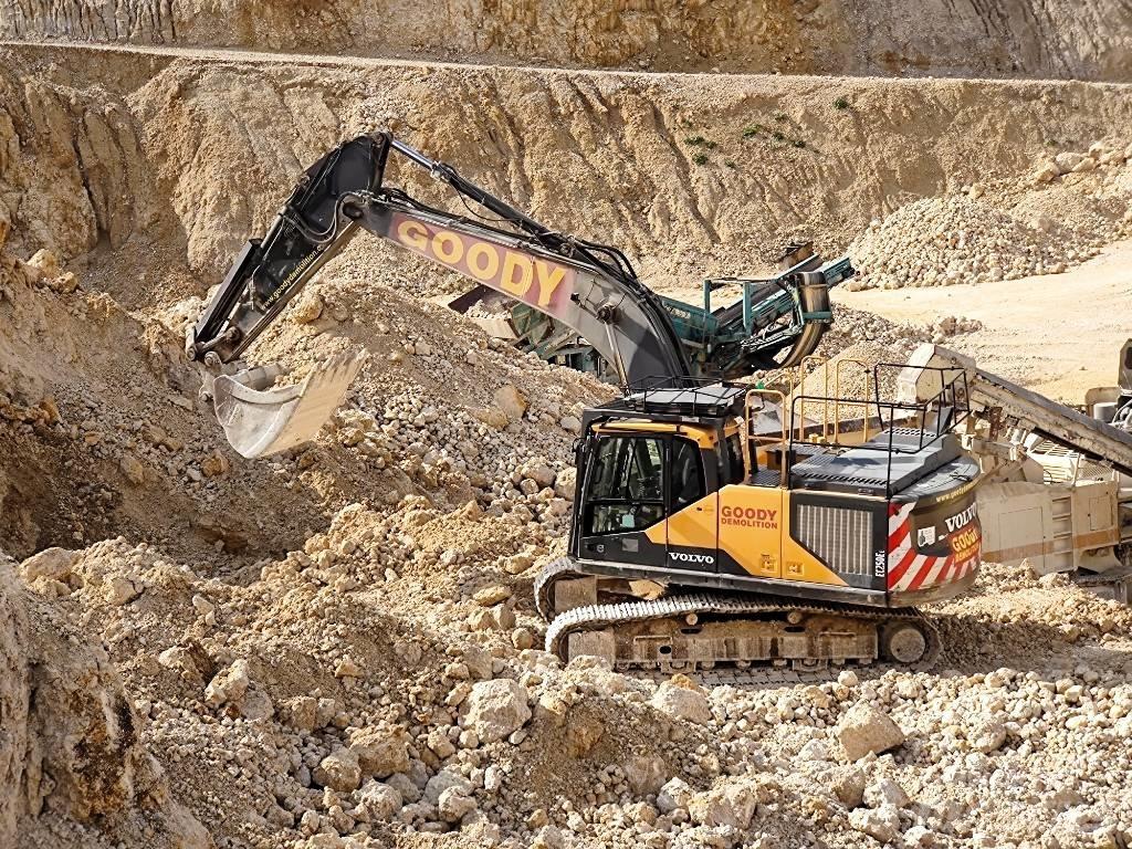 Volvo EC 250 EL 履带挖掘机
