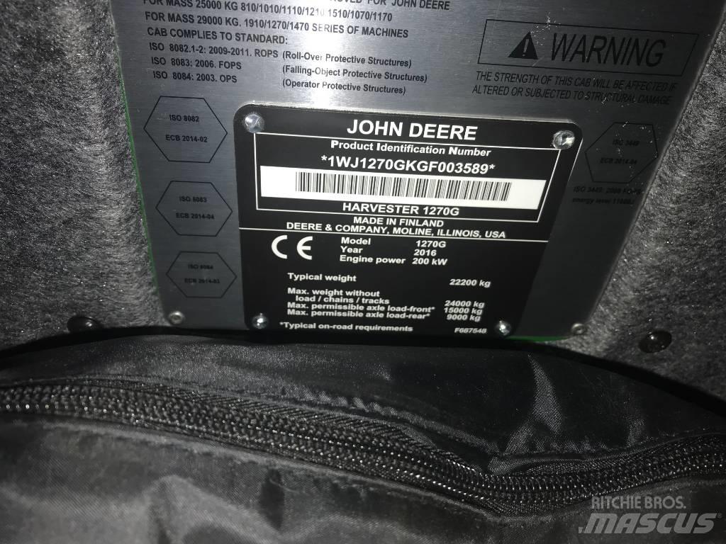 John Deere 1270G 收割机