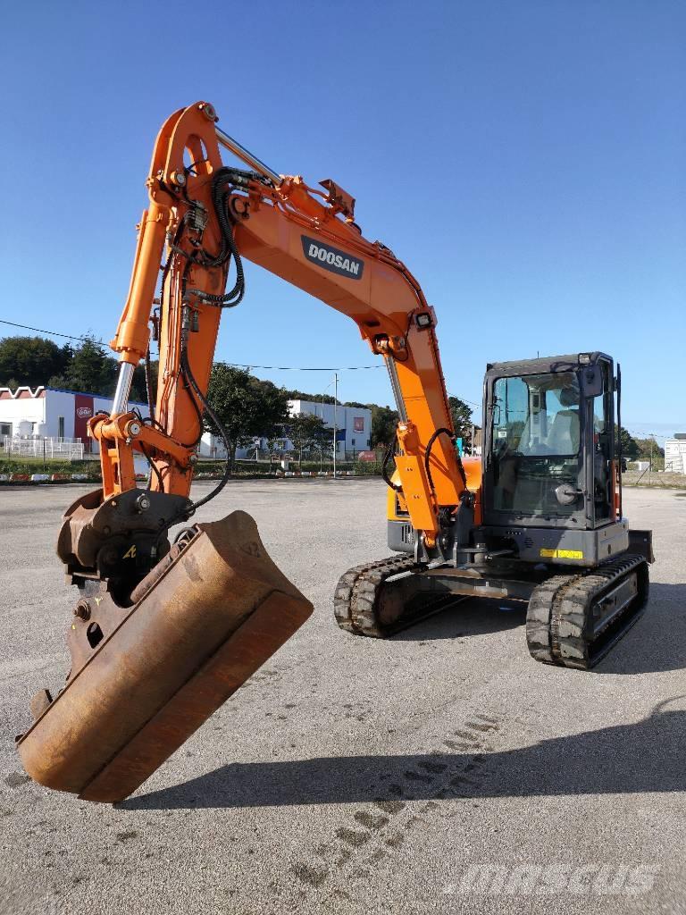 Doosan DX85R-3 小型挖掘机