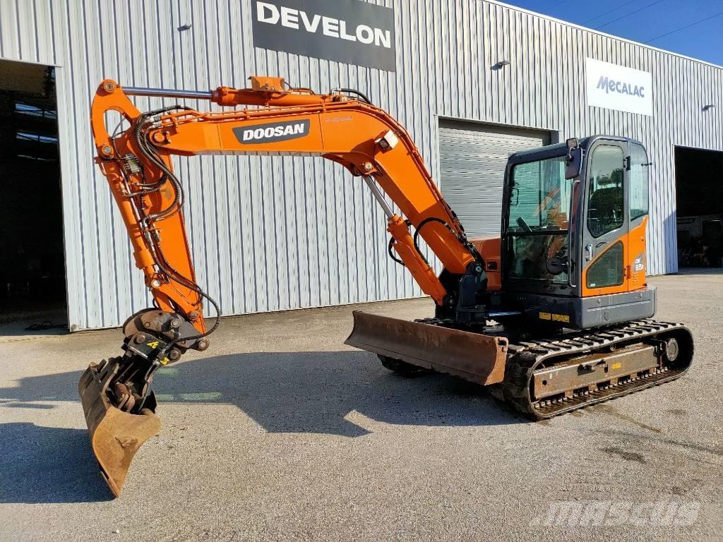 Doosan DX85R-3 小型挖掘机