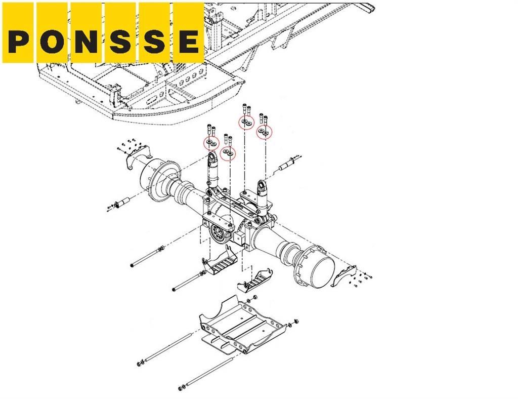 Ponsse 0062632 底盘和悬架