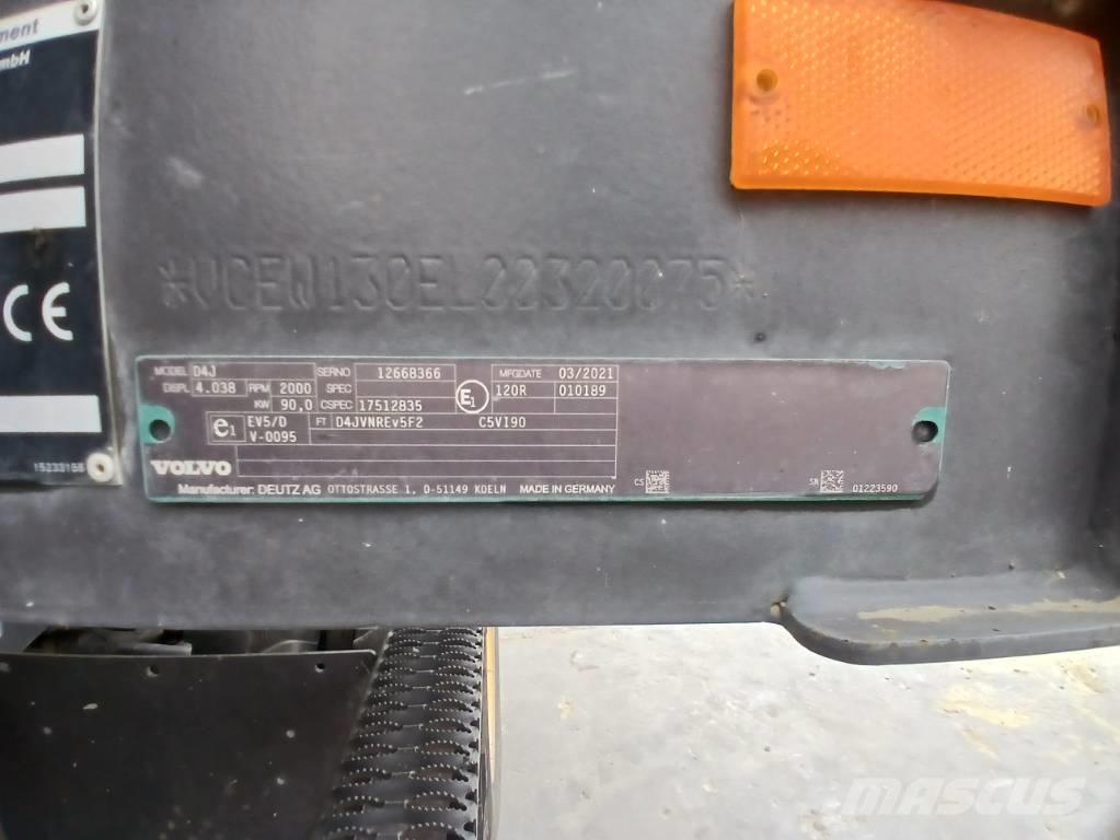 Volvo EWR 130 E 轮式挖掘机