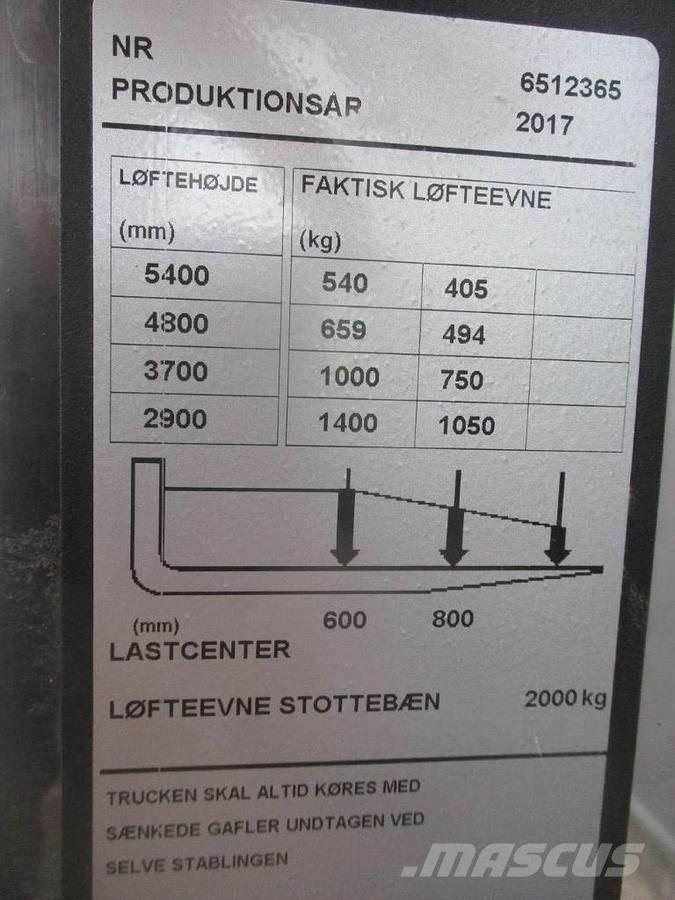 BT SPE 140L 手推堆垛车
