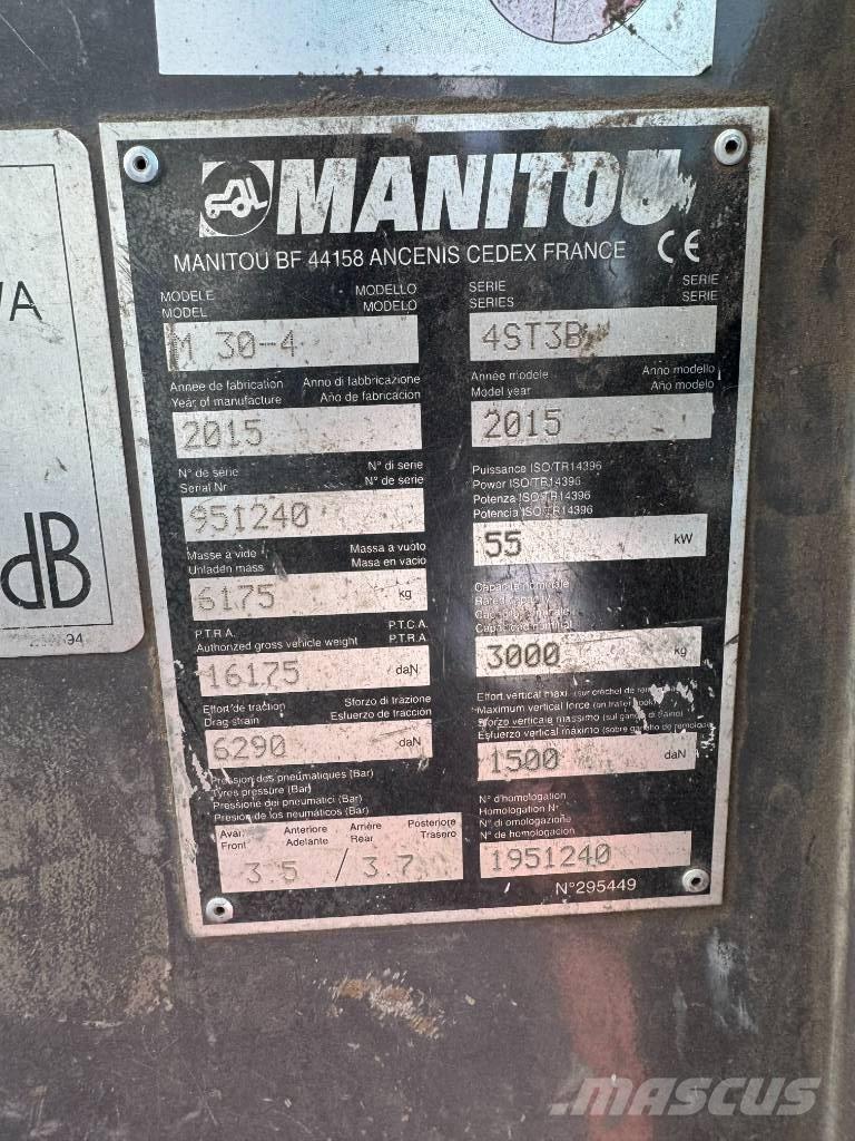 Manitou M 30.4 柴油叉车