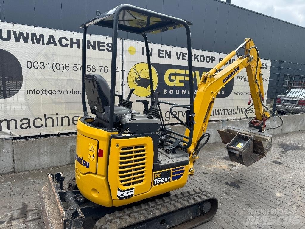 Komatsu PC 16 R-3HS 小型挖掘机