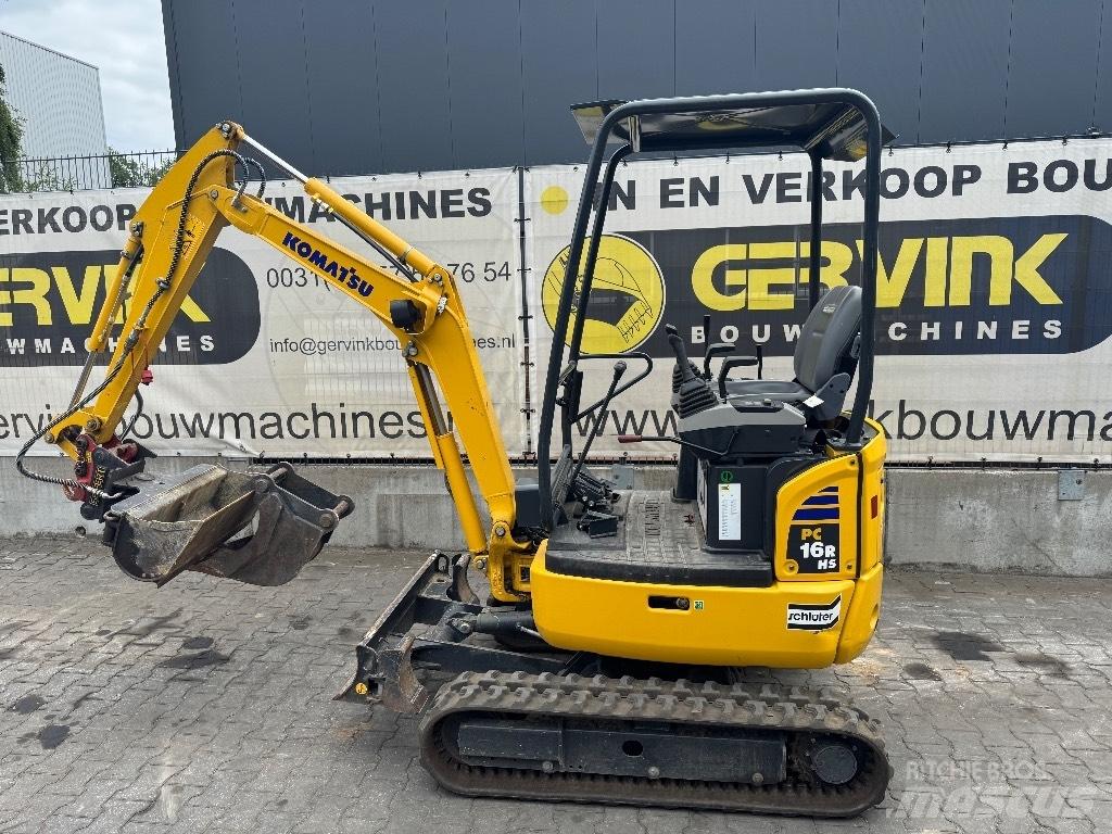 Komatsu PC 16 R-3HS 小型挖掘机