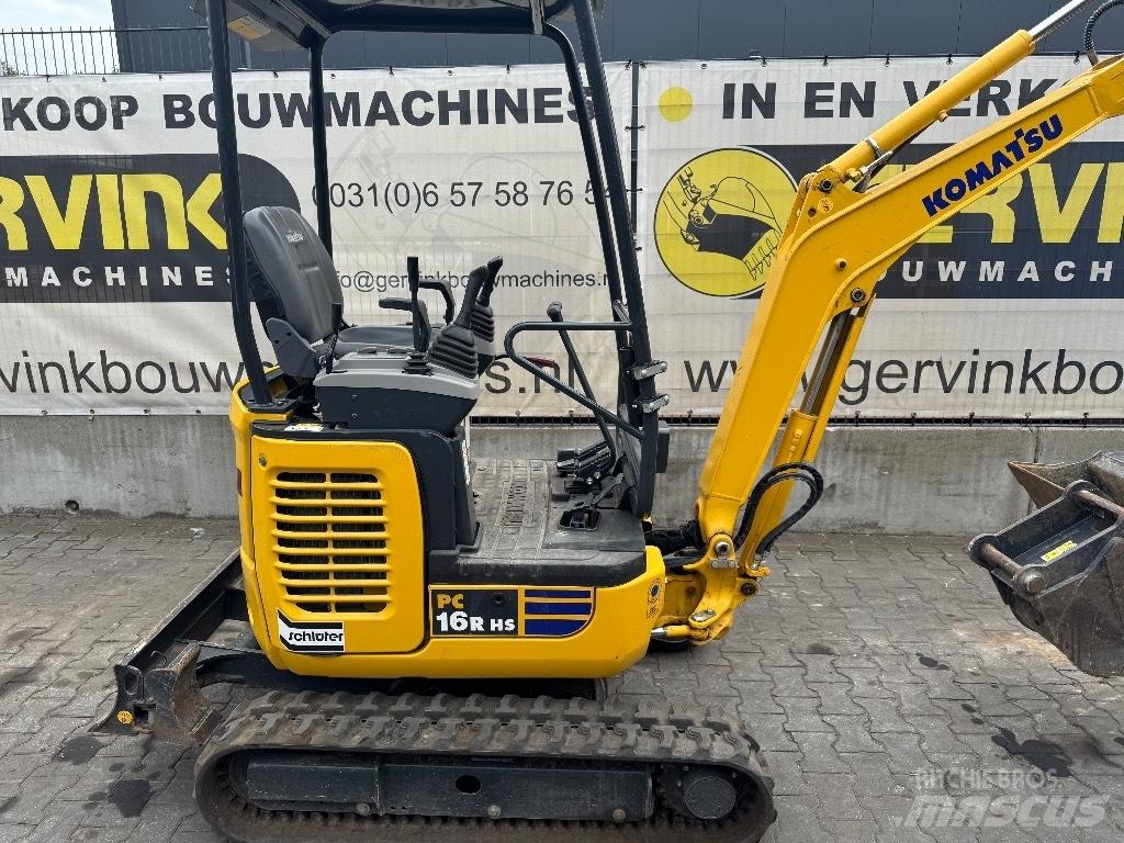 Komatsu PC 16 R-3HS 小型挖掘机