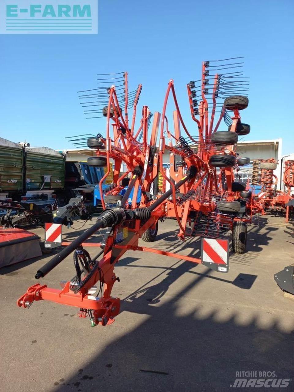 Kuhn ga 7631 犁耙和摊草机