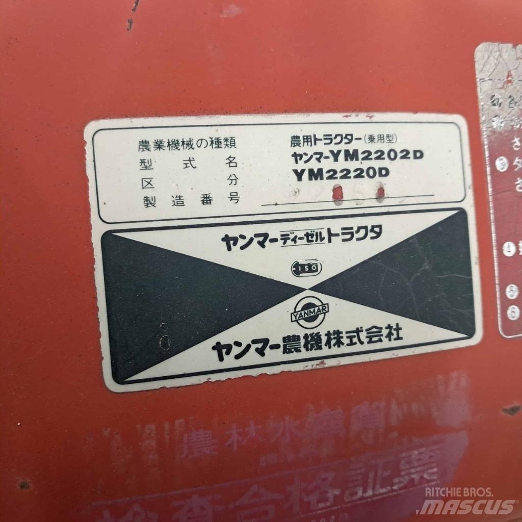 Yanmar YM 2220D 拖拉机/农用车