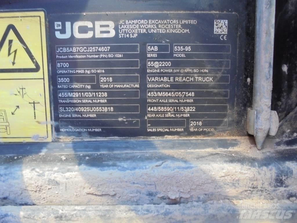 JCB 535-95 伸缩臂叉装车|叉装车