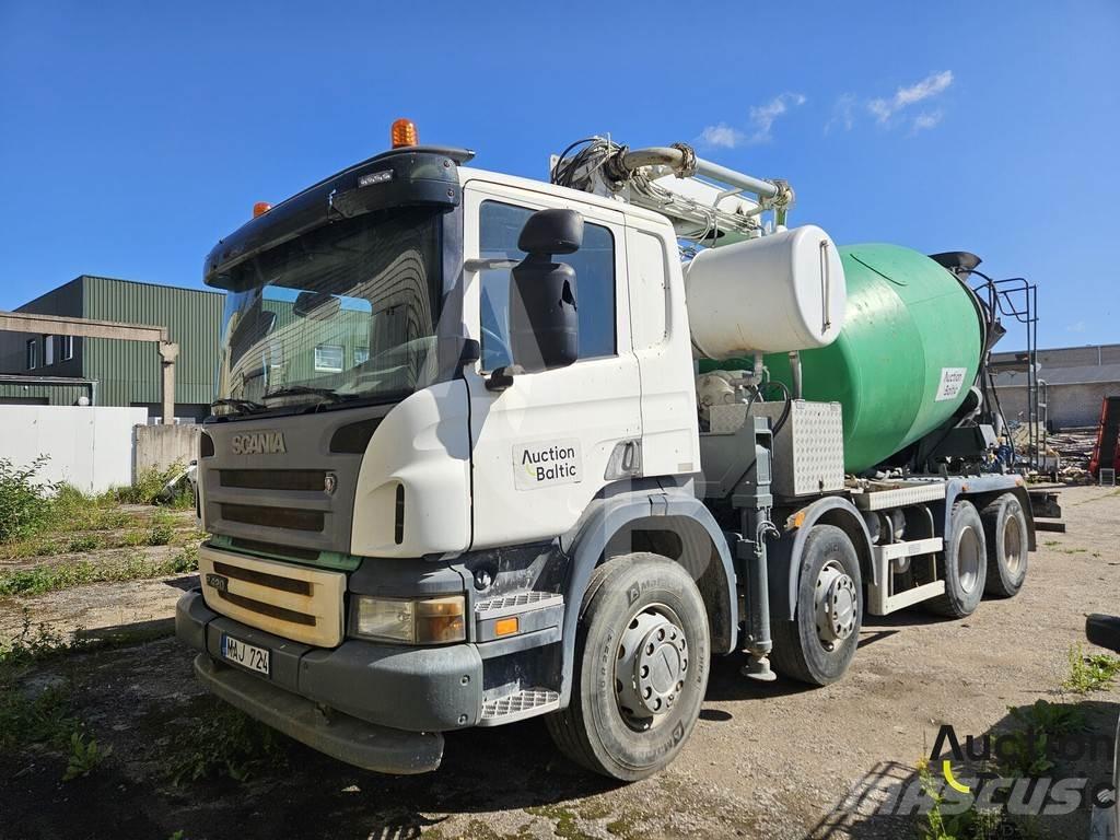 Scania P 420 混凝土输送泵|布料机