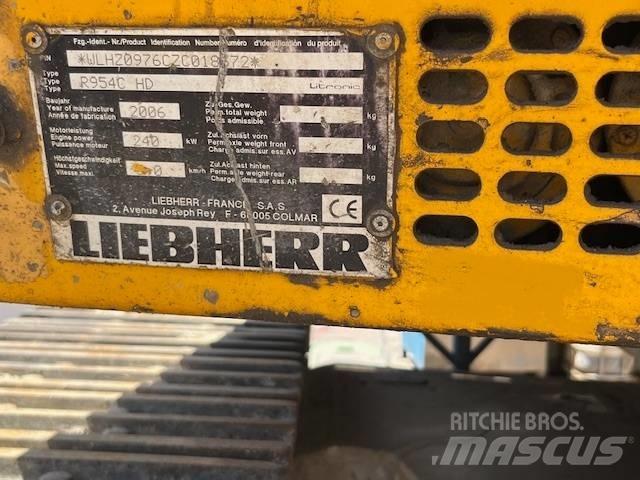 Liebherr R 954C  HD 轮式挖掘机