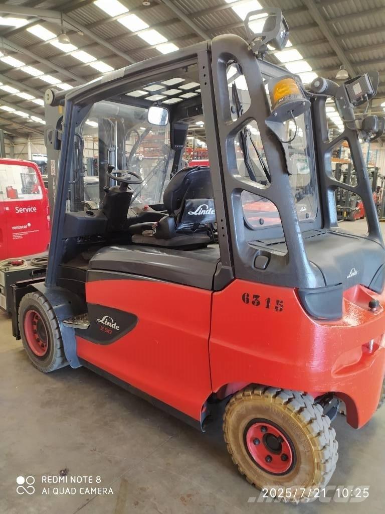Linde E50/600 L 电动叉车