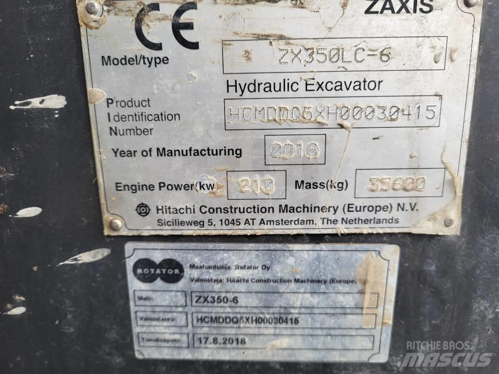 Hitachi ZX 350 LC-6 履带挖掘机