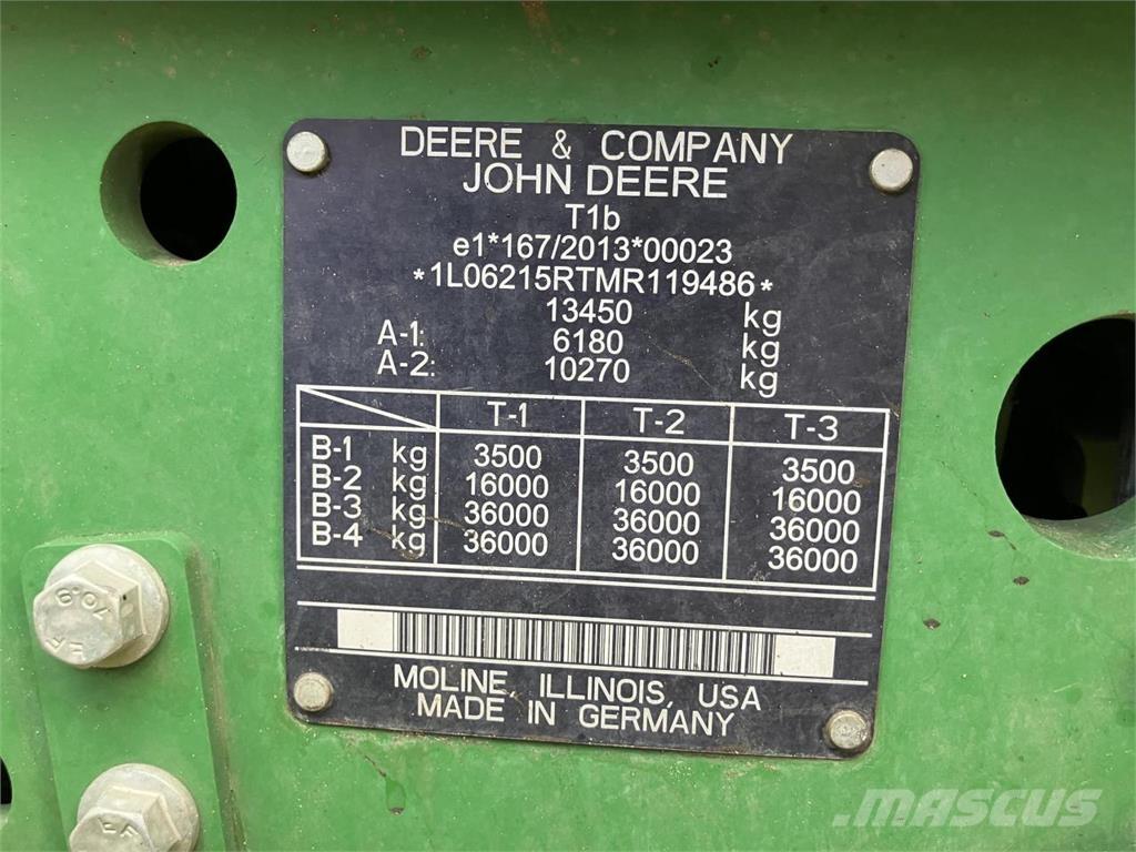 John Deere 6215R 拖拉机/农用车