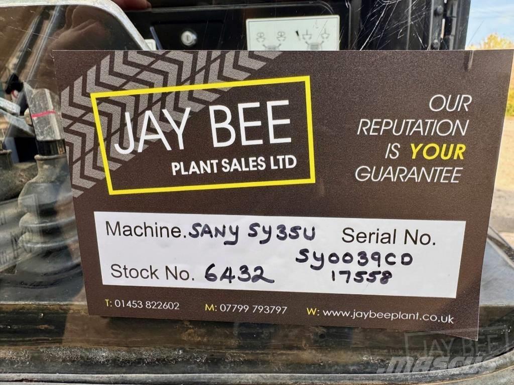 Sany SY 35 U 小型挖掘机
