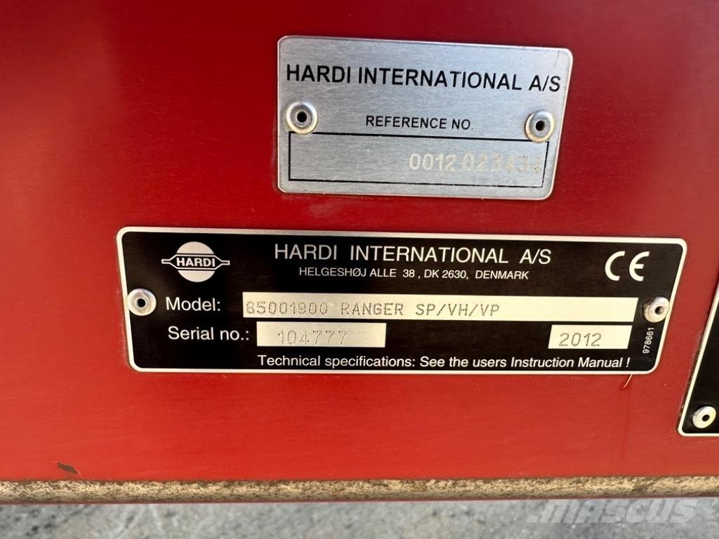 Hardi Ranger 2500 牵引式喷雾机