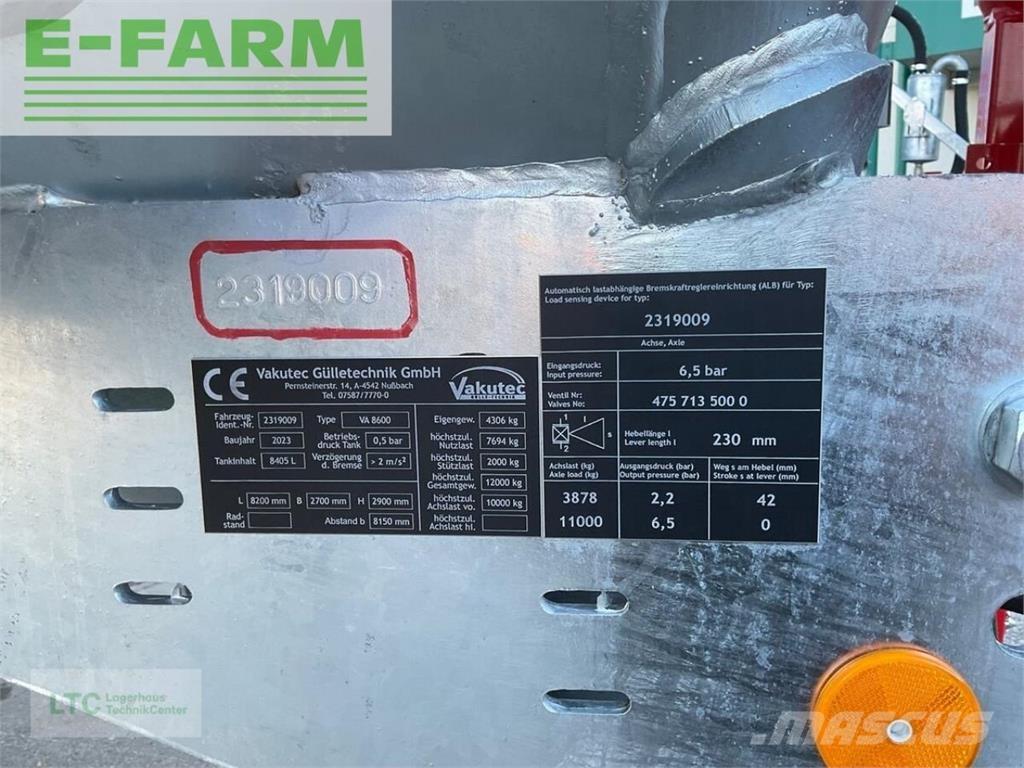  va 8600 其他施肥机械和配件