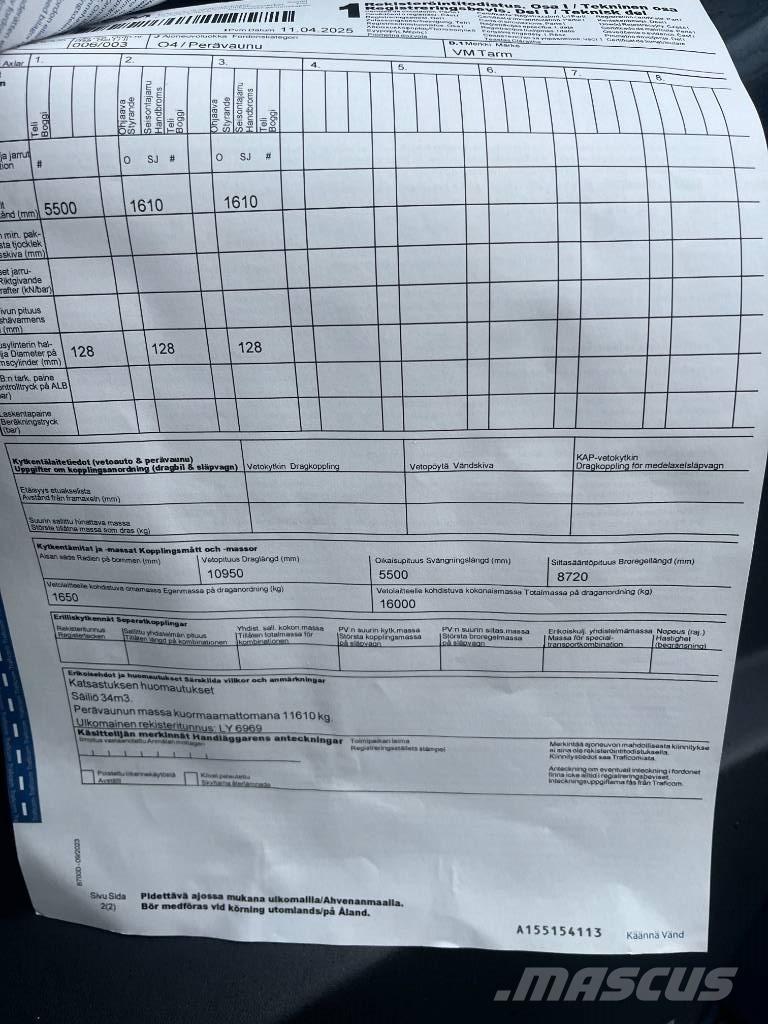 Volvo FH 13 540 牵引车