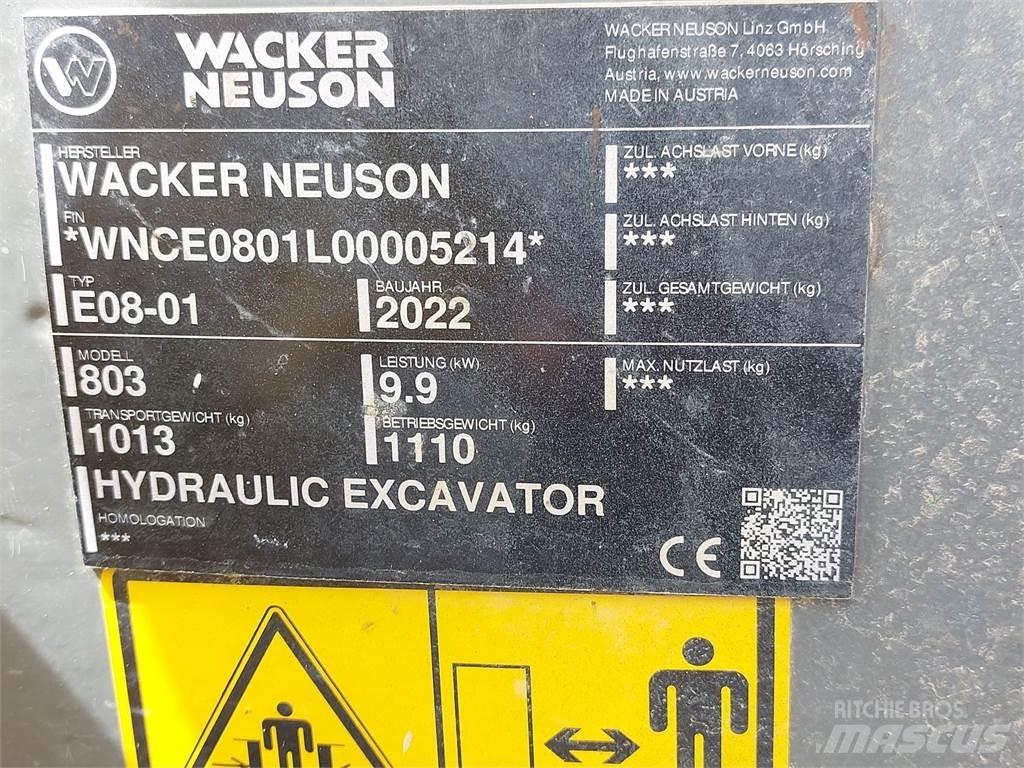 Wacker Neuson 803 履带挖掘机