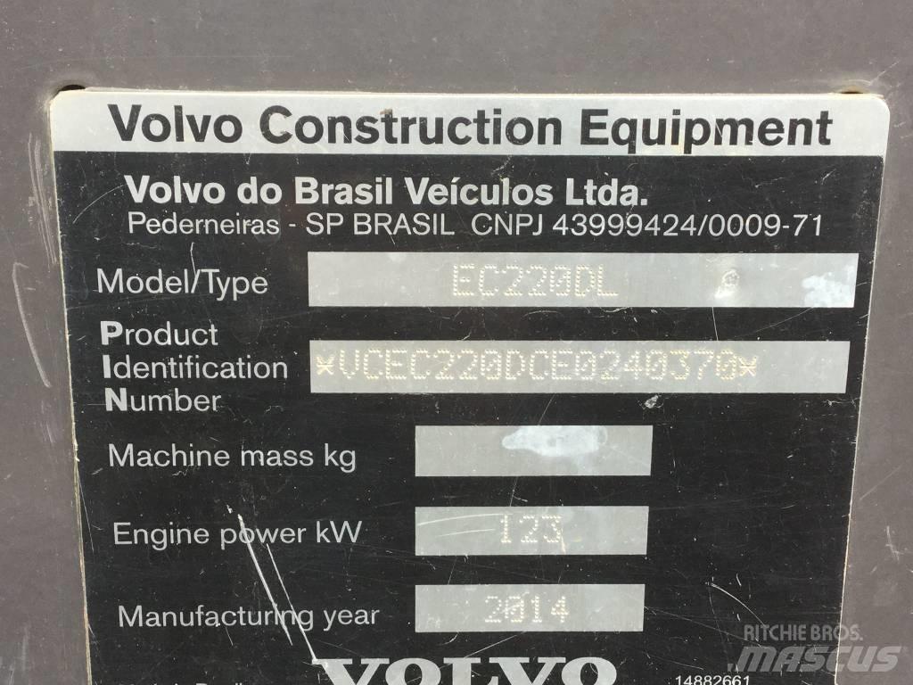 Volvo EC220DL 履带挖掘机