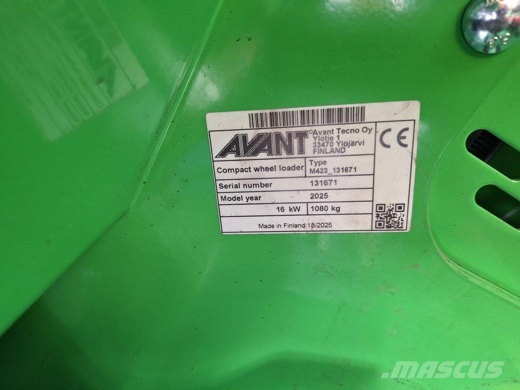 Avant 423 TDL 特种挖掘机