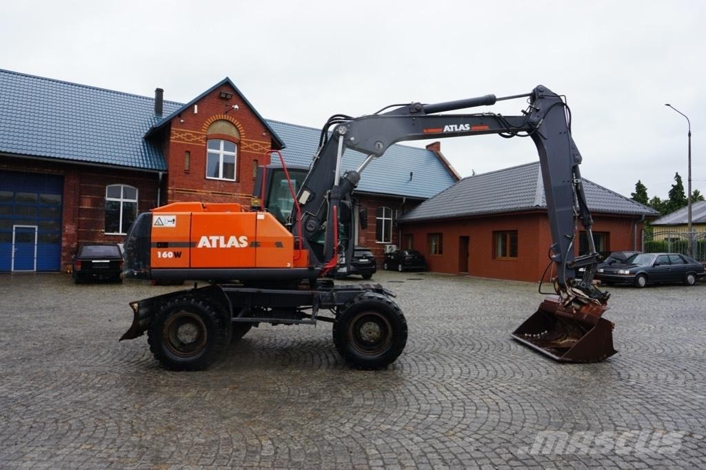 Atlas 160 W 轮式挖掘机