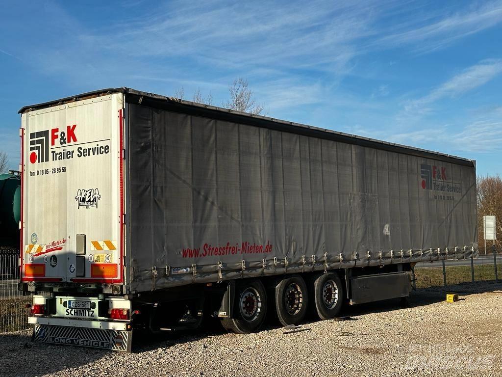 Schmitz SCS 24 L 侧帘拖车