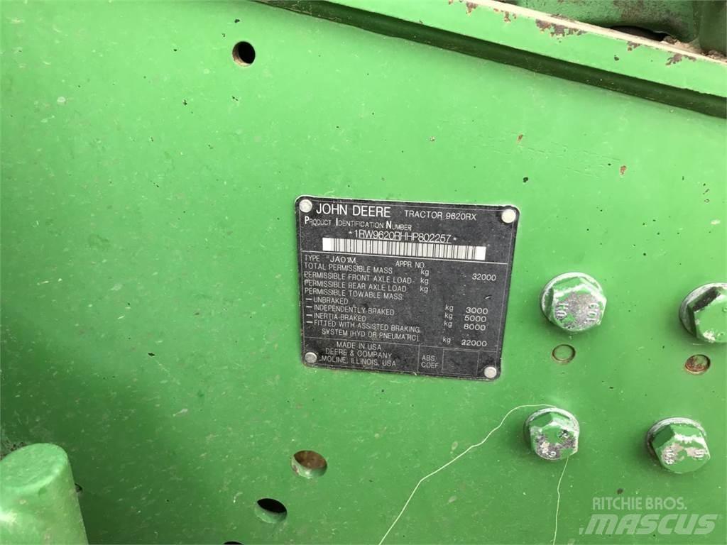 John Deere 9620RX 拖拉机/农用车
