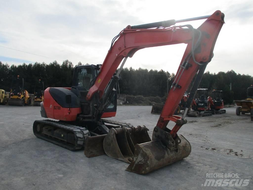 Kubota KX 080-4 中型挖掘机