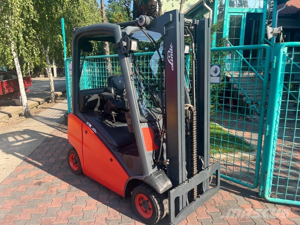 Linde H18T-01 V-3163 天然气叉车