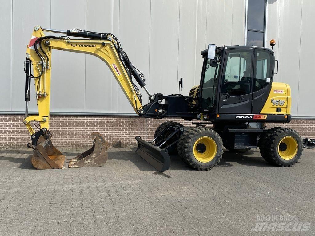 Yanmar B95W 轮式挖掘机