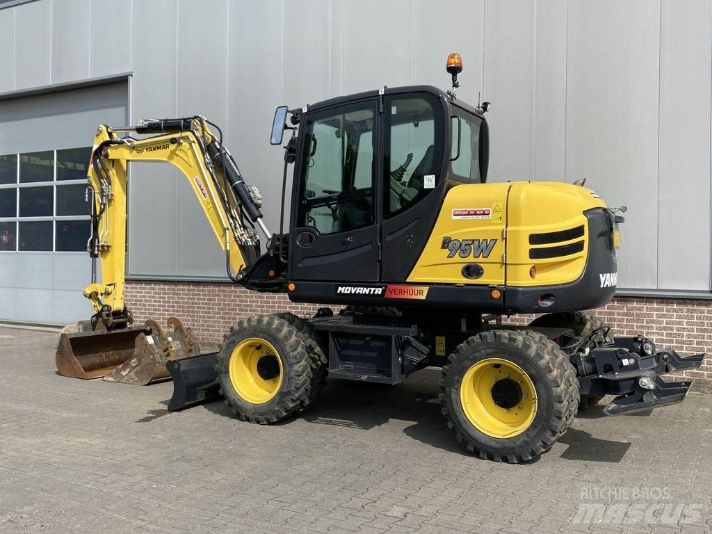 Yanmar B95W 轮式挖掘机