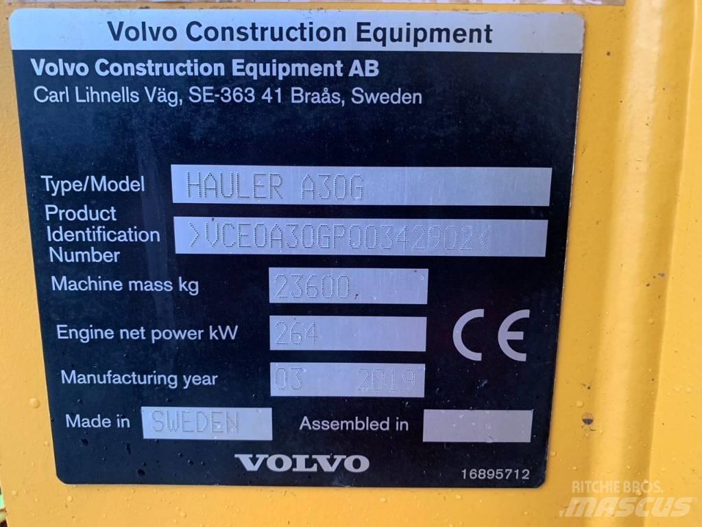 Volvo A 30 G 铰接式自卸车