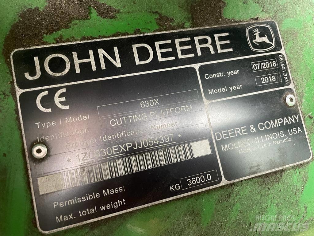John Deere 630x 联合收割机配件