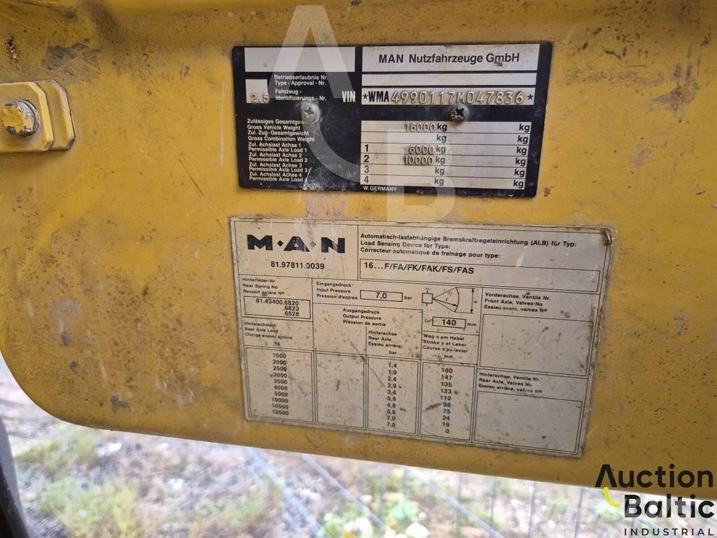 MAN 16.192 自卸式货车