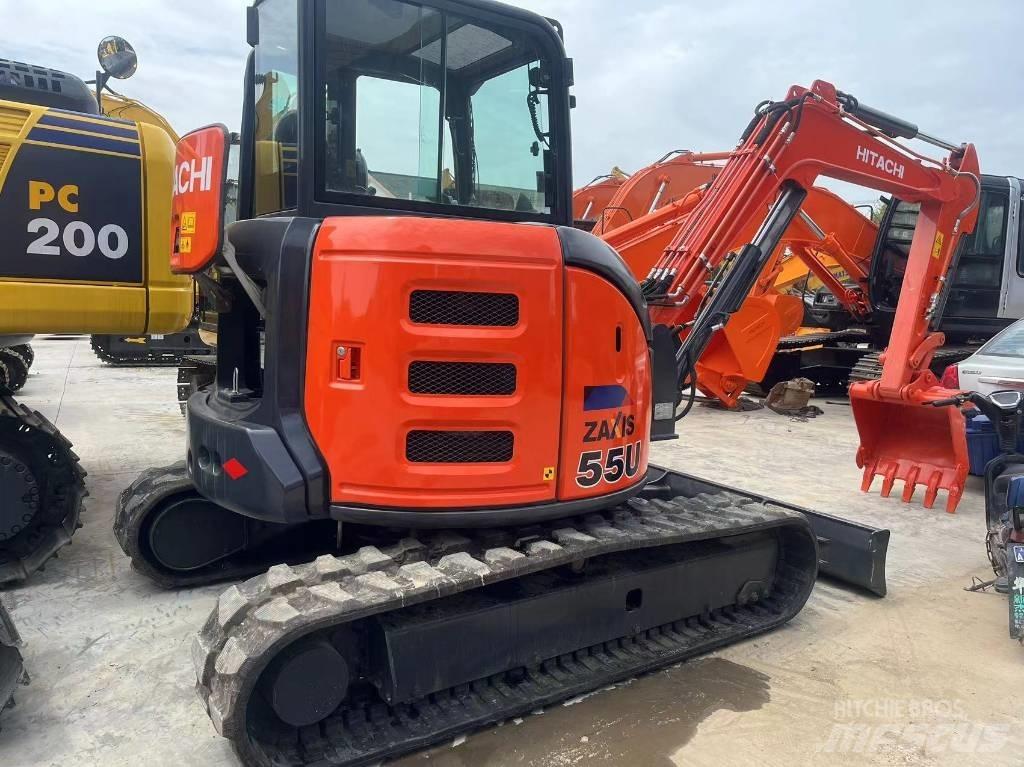 Hitachi zx55USR 小型挖掘机