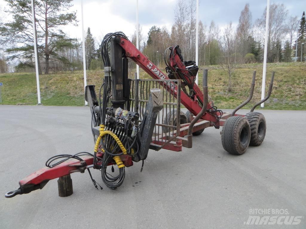 Patu 202T + 8 tn kärry 林业拖车