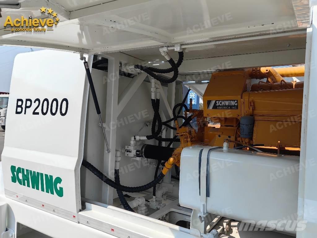 Schwing BP2000 混凝土输送泵|布料机