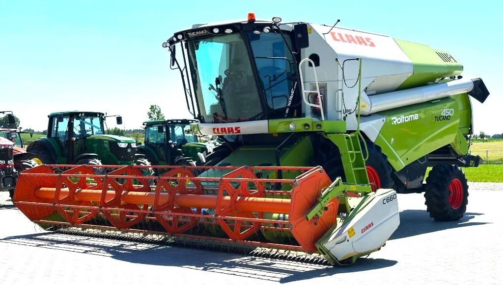 CLAAS Tucano 450 联合收割机