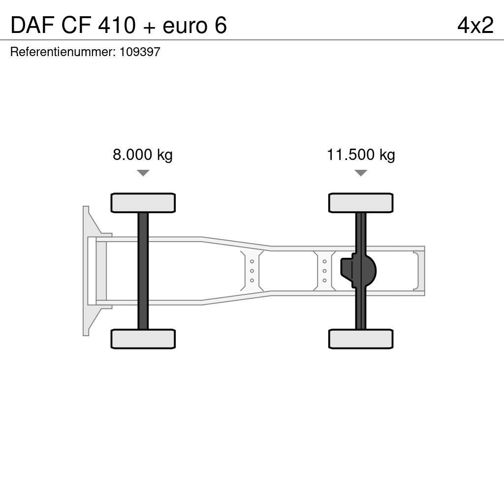 DAF CF 410 + euro 6 牵引车
