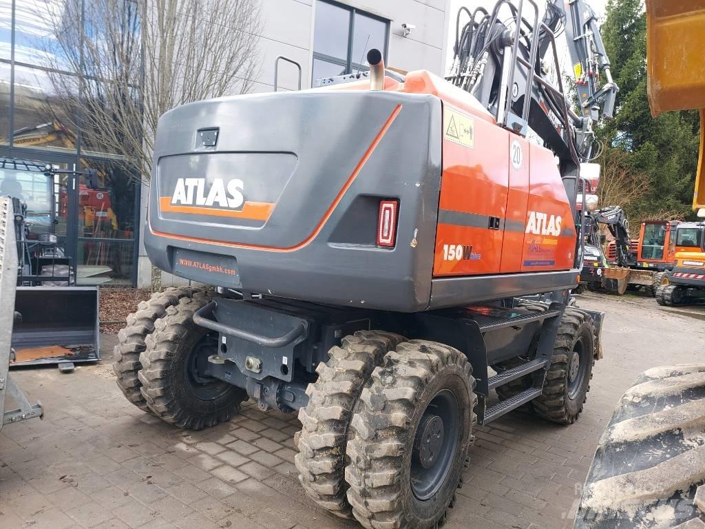 Atlas 150 W 轮式挖掘机