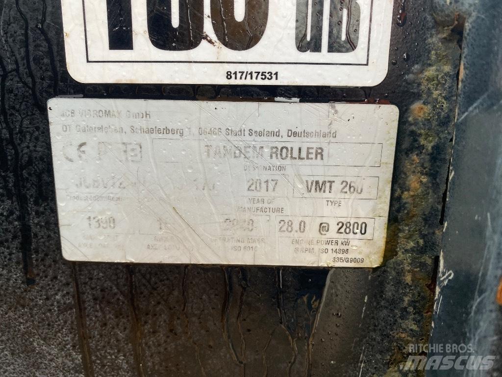 JCB VMT 260-120 双轮压路机