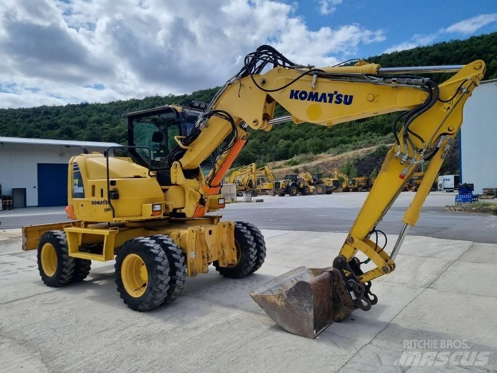 Komatsu PW 118 MR-8 轮式挖掘机