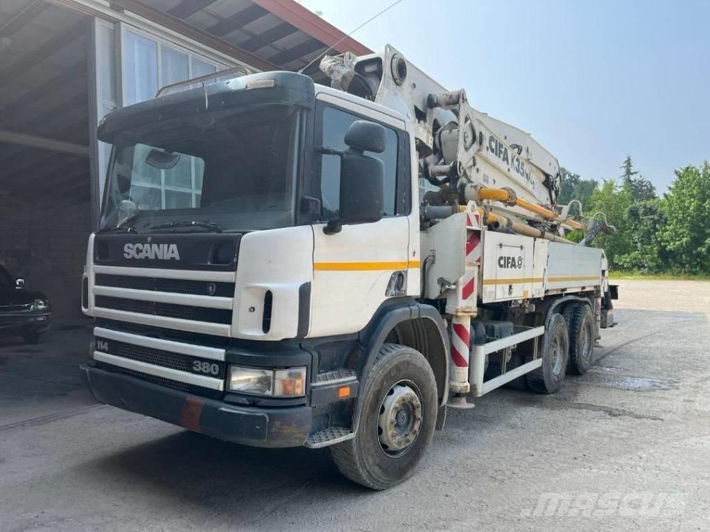 Scania P 114-380 混凝土输送泵|布料机