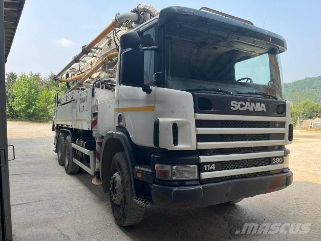 Scania P 114-380 混凝土输送泵|布料机