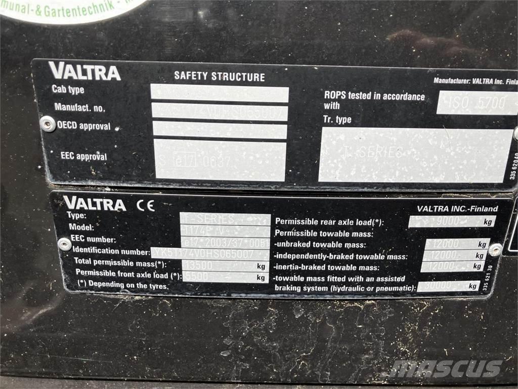 Valtra T174 Versu 拖拉机/农用车