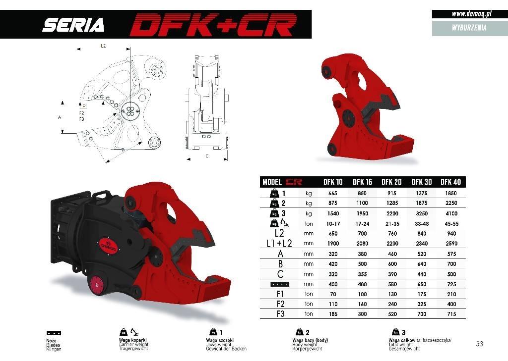  DEMOQ DFK30 + CC 破碎钳